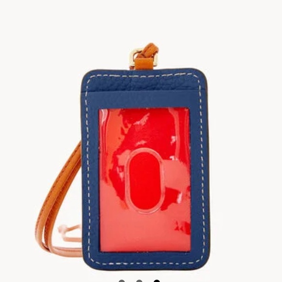 Dooney & Bourke Pebble Grain ID Lanyard NWT - Picture 4 of 8